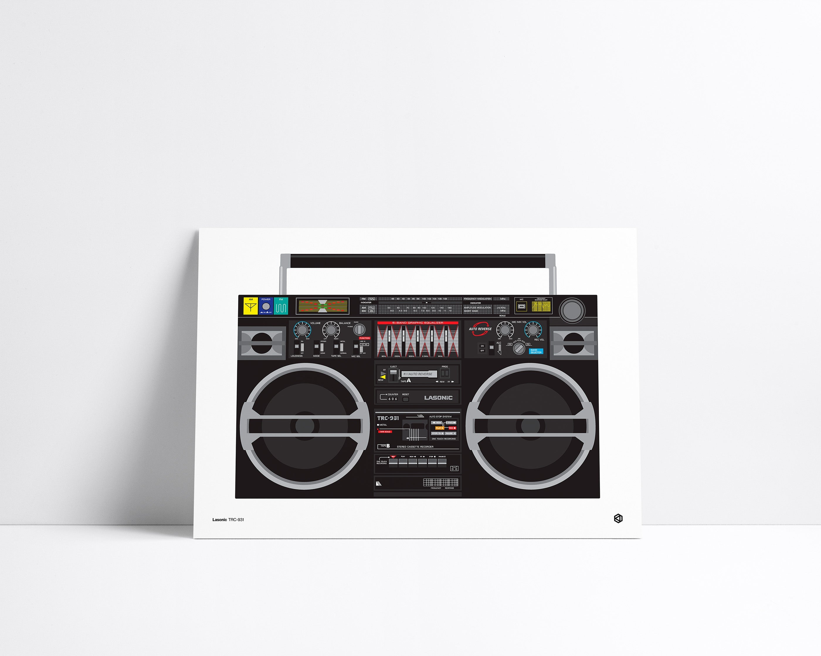 Boombox Art Prints