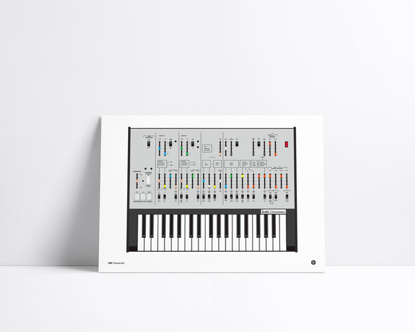 ARP Odyssey - vintage technology art print - Gizmo series