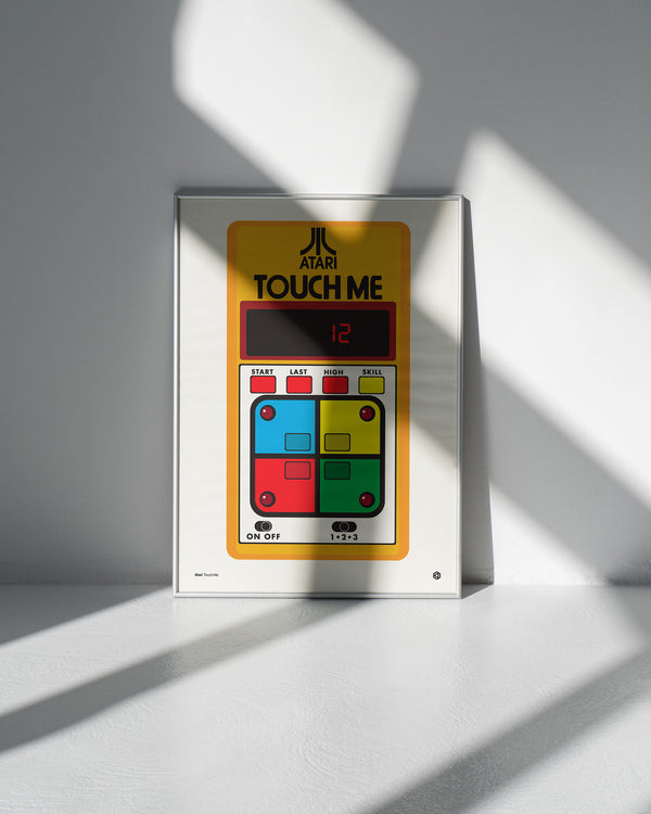 Atari Touch Me - vintage technology art print - Gizmo series