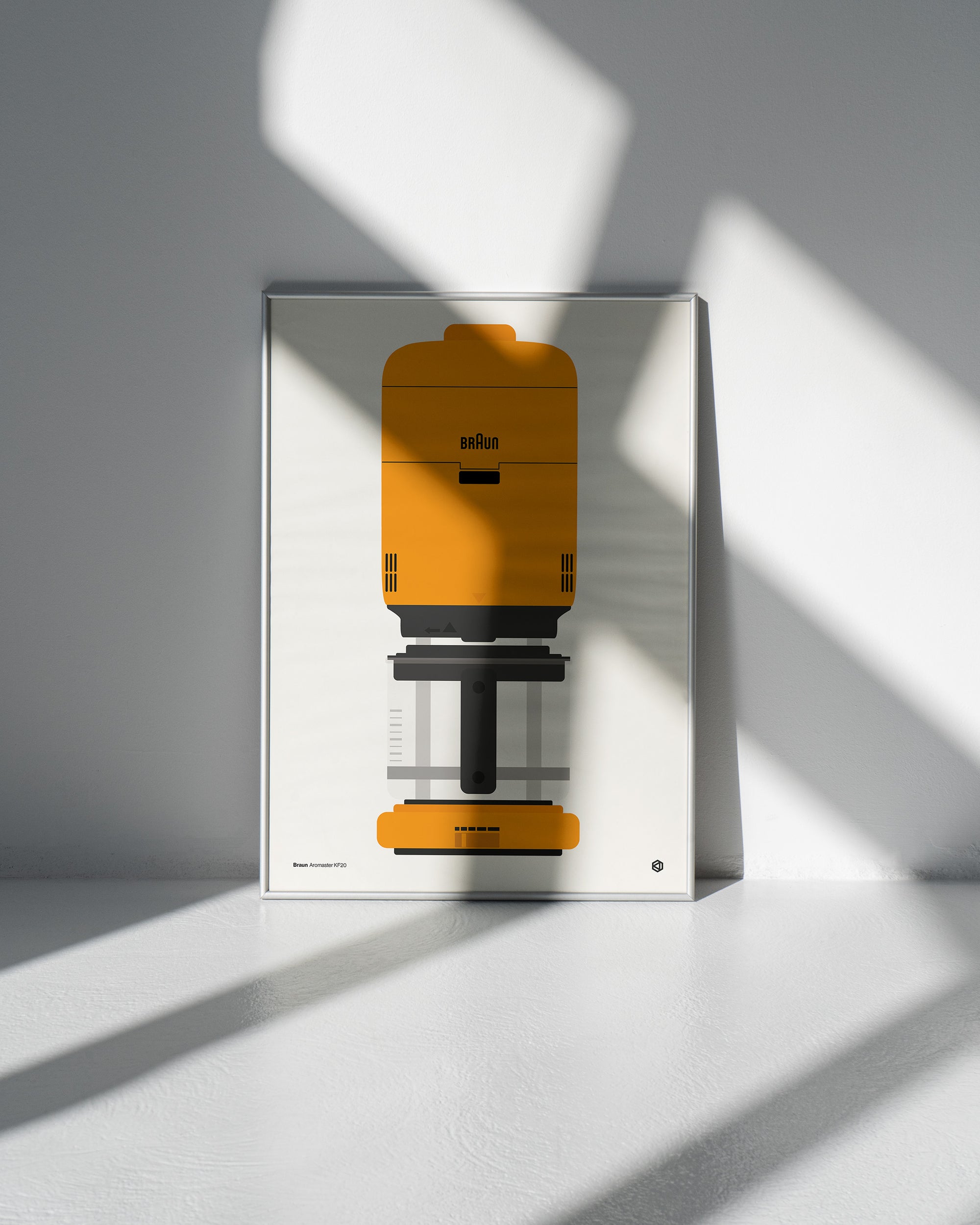 Braun Aromaster KF20 - vintage technology art print - Gizmo series