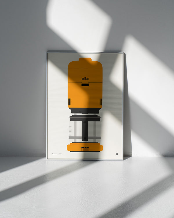 Braun Aromaster KF20 - vintage technology art print - Gizmo series