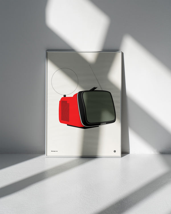 Brionvega Algol - vintage technology art print - Gizmo series