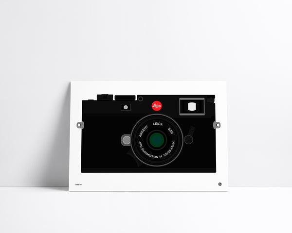 Leica M11 - vintage technology art print - Gizmo series